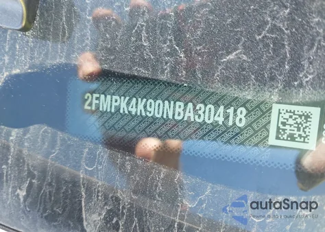 2022 Ford Edge Titanium from USA, damaged, VIN 2FMPK4K90NBA30418